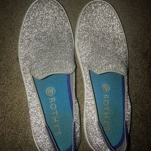 Rothy’s 8 iridescent sneaker